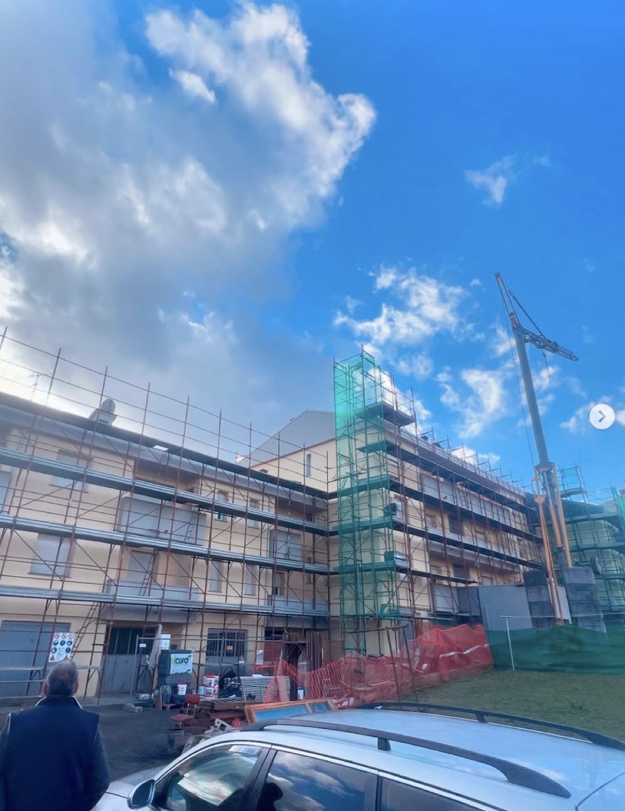 Riqualificazione sismica ed energetica di tre palazzine, Cavriglia (AR)