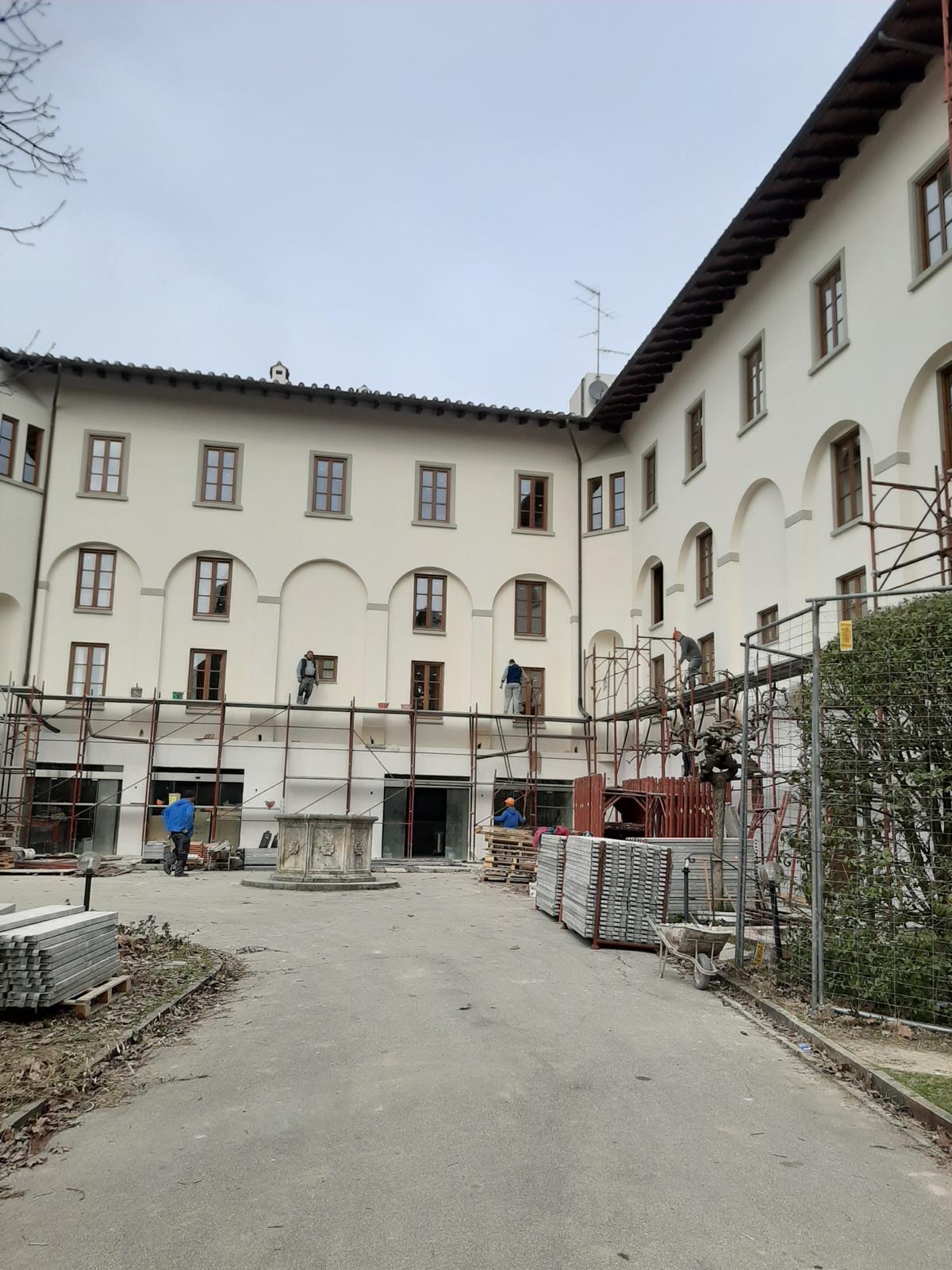 Recupero di un hotel storico, Firenze